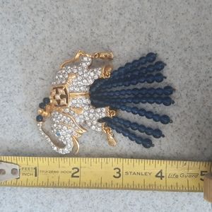 Elizabeth Taylor vintage elephant pin